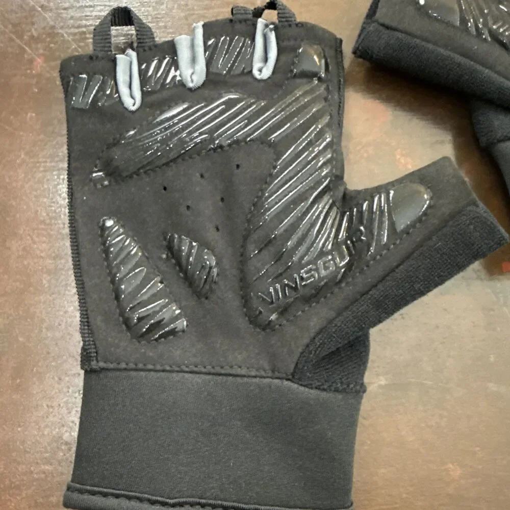 Vinsguir Workout Training Gloves Unisex Fitness weightlifting Multiuse black Gym - Picture 3 of 8